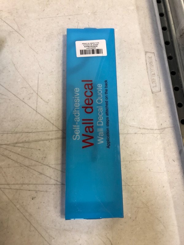 Photo 1 of WALL STICKERS FOR WOMEN, WALL DECORE FOR BEDROOM, EASY INSTALLATION, BATHROOM, LIVING ROOM, DORM DOOR, TEEN GIRLS CUTE INSPERATIONAL QUOTES, FIMININE SIGN SAYING DECORATION COLOR:BLACK  HER VIBE IS PRETTY 35.7"*10"
FACTORY SEALED