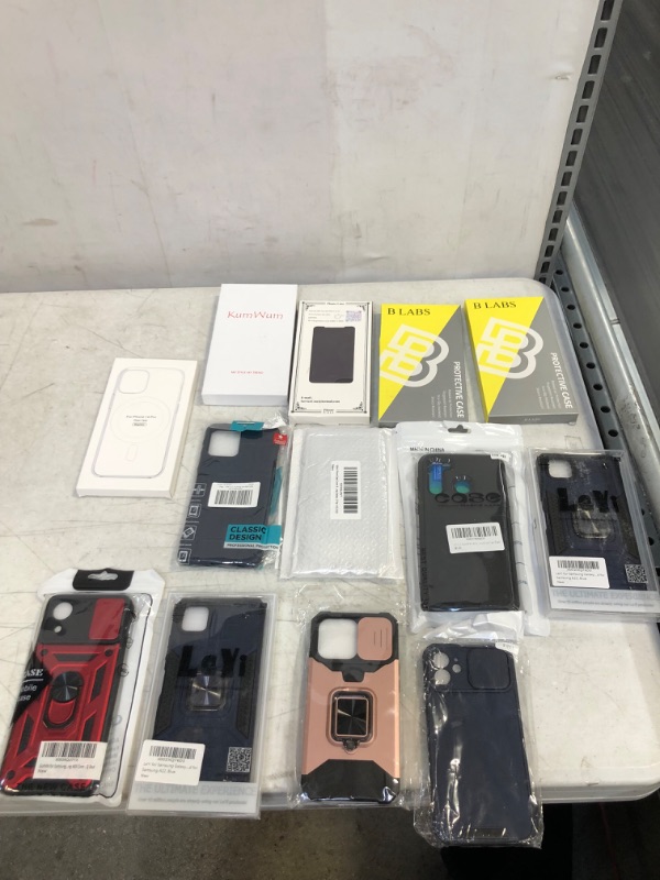 Photo 1 of 13 PC LOT, VARIOUS PHONE CASES