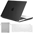 Photo 1 of ProCase MacBook Pro 14 Inch Case 2021 2022 Release A2442 with M1 Pro/Max Chip, Hard Shell Case and Keyboard Skin Cover for 14 Inch MacBook Pro 2021 with Touch ID -Black