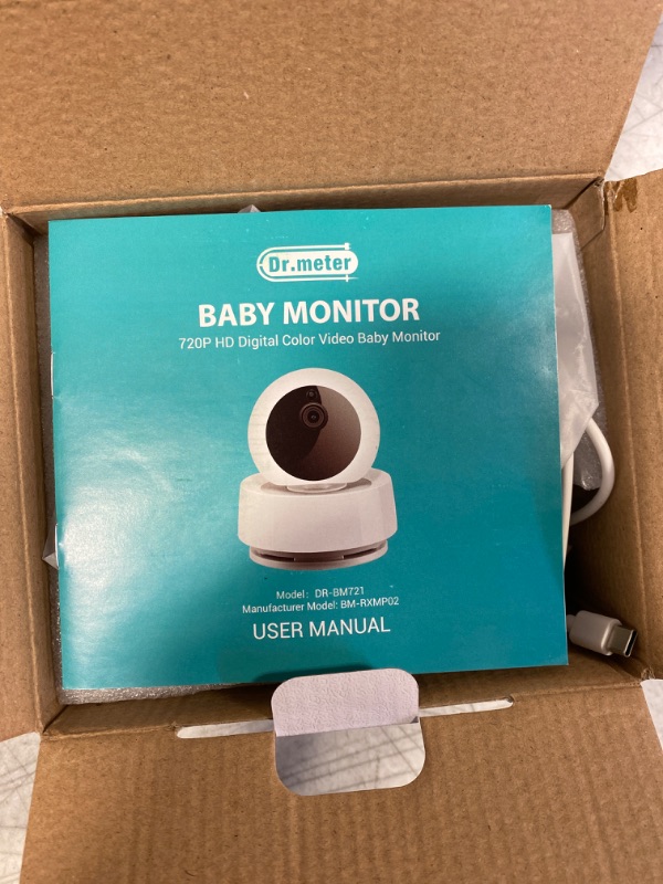 Photo 3 of Dr.meter 720P Additional Camera for Baby Monitor-1 Pack Add on Camera