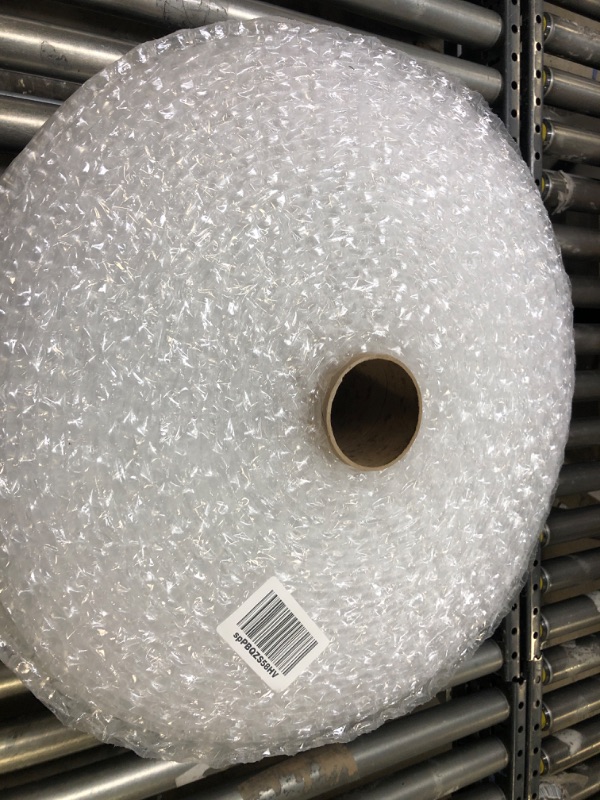 Photo 2 of Amazon Basics Perforated Bubble Cushioning Wrap - Medium 5/16", 12-Inch x 100-Foot Long Roll