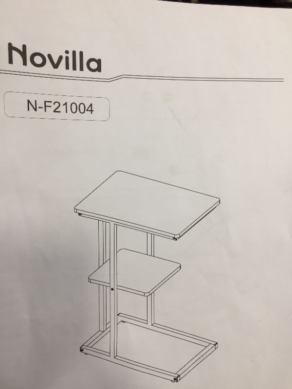 Photo 1 of Topeakmart Mobile Compact Computer Desk Cart for Small Spaces, Work Workstation, Writing Desk Table with Drawers and Printer Shelf on Wheels
