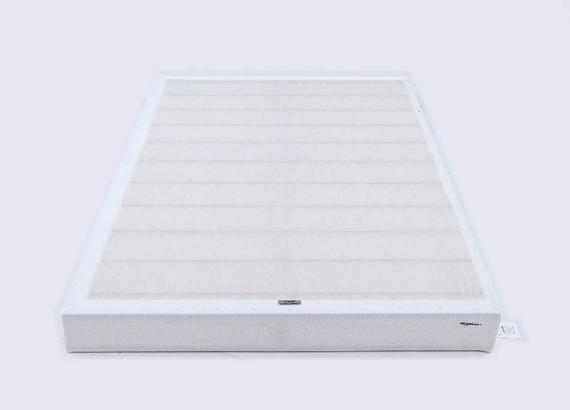 Photo 1 of Amazon Basics Smart Box Spring Bed Base, 7-Inch Mattress Foundation - Full Size, Tool-Free Easy Assembly
