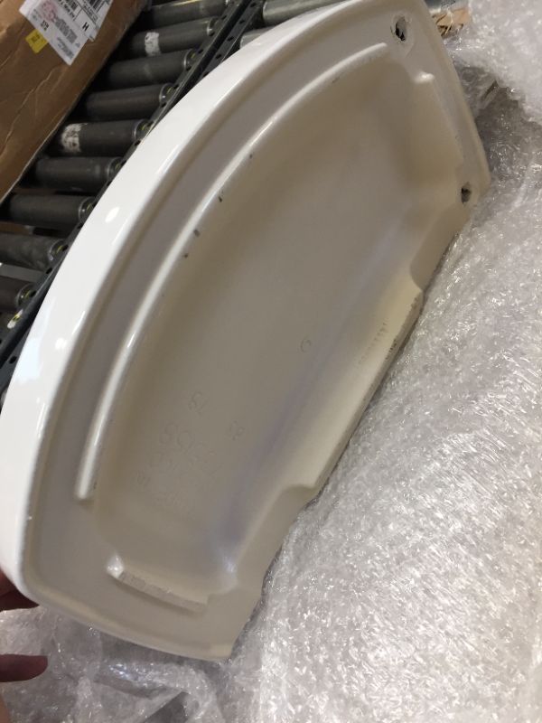 Photo 3 of American Standard 735158-400.020 Studio Replacement Toilet Tank Lid, 15.875 x 8.75 x 1.875 inches, White