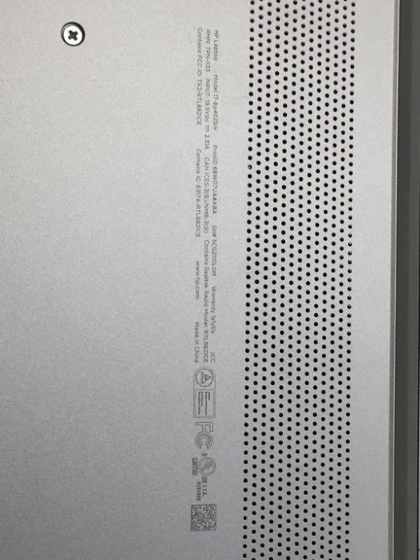 Photo 4 of 2022 HP Pavilion 17 Laptop, 17.3" HD+ Anti-Glare Display, 11th Gen Intel Core i3-1115G4, 16GB RAM, 1 TB PCIe SSD, Wireless-AC, Webcam, Long Battery Life, Windows 11, Silver (Latest Model) 16GB RAM | 1TB PCIe SSD -- SCRATCHES AND SCUFFS ON TOP SURFACE