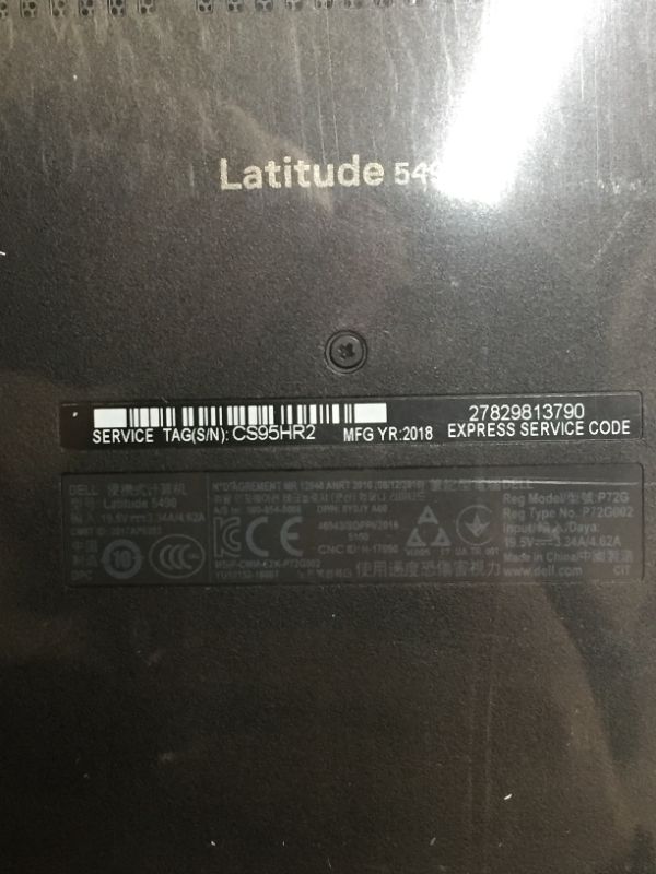 Photo 6 of Dell Latitude 5490 Intel i7-8650U, 16GB Ram, 512GB SSD, 14.0 Inches Windows 10 Pro - (Renewed)