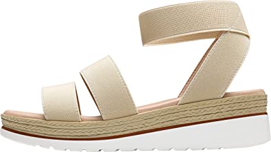 Photo 1 of Jeossy Women's Wedge Sandals 18 Comfort Platform Sandals Soft Stretch Textile Upper Summer Shoes
, SIZE 7.5