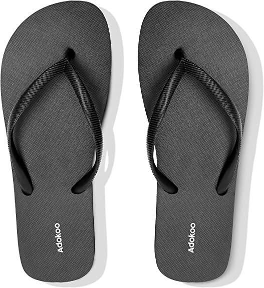 Photo 1 of Womens Flip Flops Black Flip Flop Summer Beach Sandals Thong Style Comfortable Flip Flops
, SIZE 10