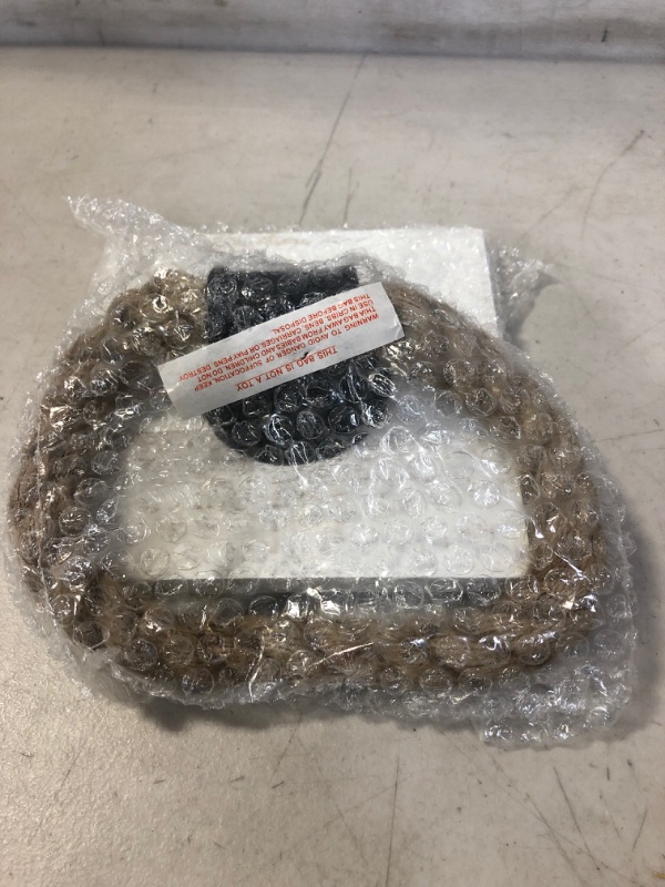 Photo 1 of 10 o'clock Rustic Rope Towel Ring - Wall Mounted Farmhouse Hand Towel Holder - for Bathroom with 6 x 6 Inch Rustic White Wood Backing and Industrial Pipe Accent

