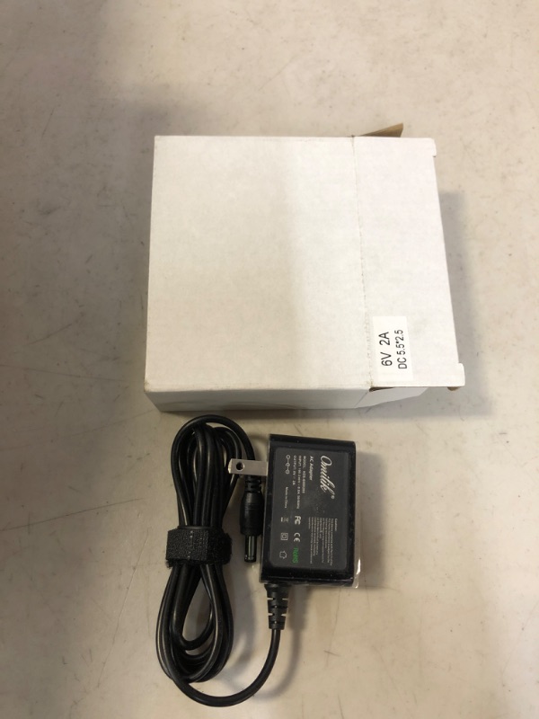 Photo 2 of Omilik 6V AC Adapter Replacement for NordicTrack NTEL77060 NTEL77061 NTEL77062 AudioStrider 990 PRO E5.5 E5.7 E7.1 E8.0 E9.0 AudioStrider 600 CX650 800 CX920 Elliptical Power Charger Cable Cord
