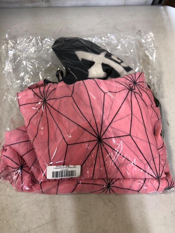 Photo 1 of Demon Slayer Shinobu Kocho Agatsuma Kamado Rengoku Costume Cosplay Swimsuit Kimetsu no Yaiba Anime Bathing Suit Cover up Set SIZE XXL 
