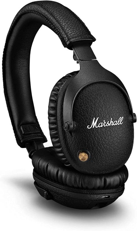 Photo 1 of Marshall Monitor II Active Noise Canceling Over-Ear Bluetooth Headphone, Black ( USED ITEM ) ITEM TESTED 
