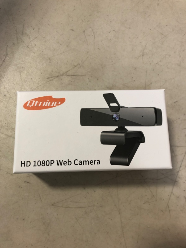 Photo 3 of Qtniue Webcam with Microphone and Privacy Cover, FHD Webcam 1080p, Desktop or Laptop and Smart TV USB Camera for Video Calling, Stereo Streaming and Online Classes
