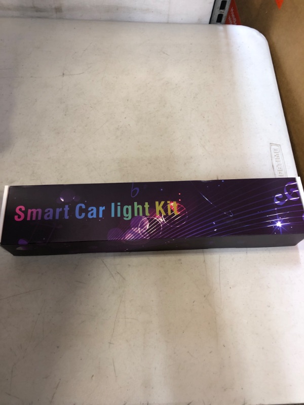Photo 1 of PURSNIC 16.4Ft Car Interior Lights, Smart RGBIC Chasing Mode LED Light Strip, Dreamcolor APP Control 2 Line 72 LEDs Under Car Lights with Car Charger for Party, Christmas, Festival
