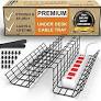 Photo 1 of Under Desk Cable Management Tray, Cord Organizer