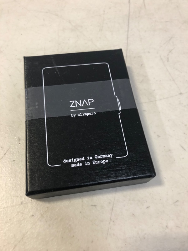 Photo 3 of ZNAP Minimalist Wallets for Men & Woman | Credit Card Holder | Slim Wallet for Men | Front Pocket Wallets for Men | Money Clip Wallets for Men | Slim