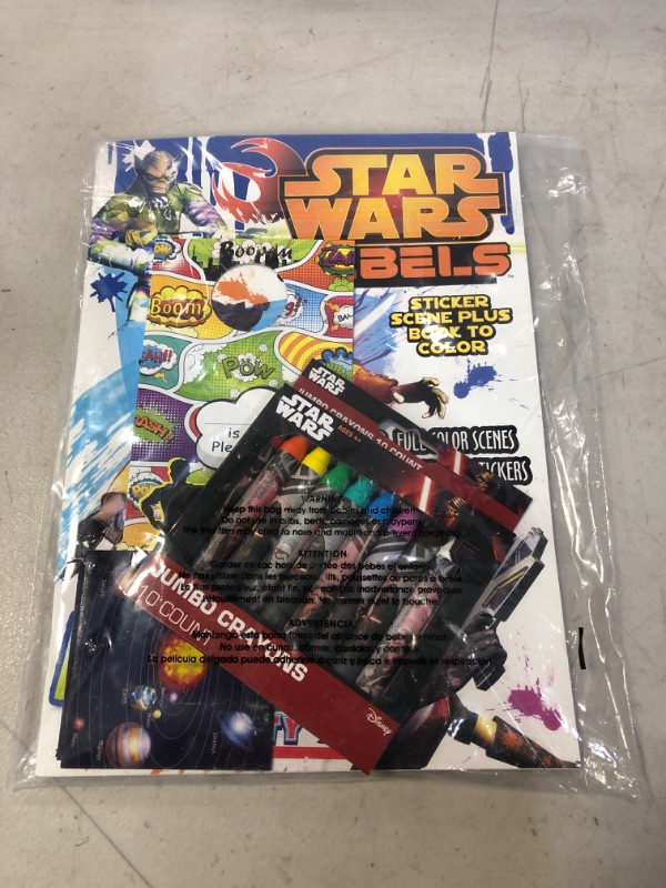 Photo 2 of Bendon Publishing Star Wars Rebels Sticker Scene Plus Book to Color
