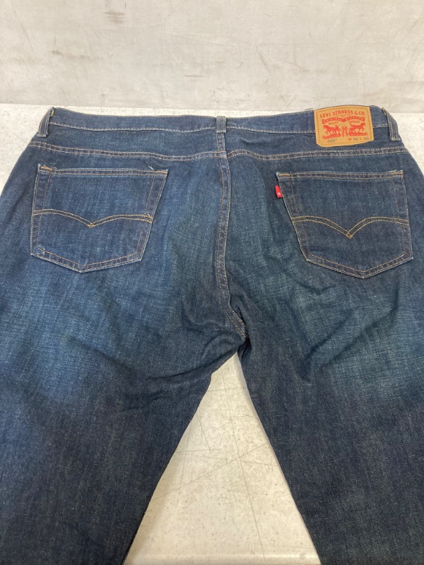 Photo 2 of Levi's Men's 569 Loose Straight Fit Jeans (Stretch) SIZE 36X30
