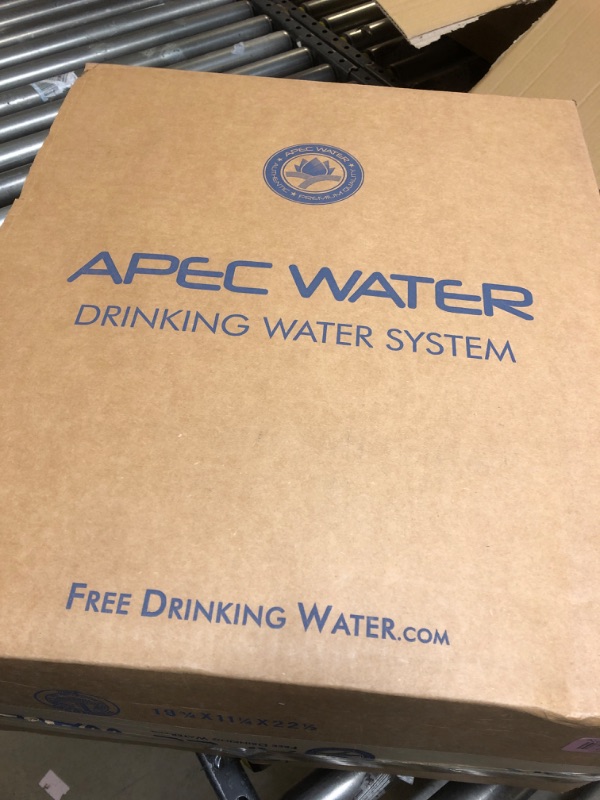 Photo 2 of APEC Water Systems ROES-50 Essence Series Top Tier 5-Stage Certified Ultra Safe Reverse Osmosis Drinking Water Filter System , White 50 GDP+-