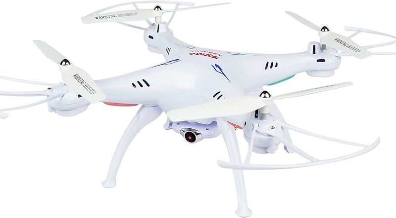 Photo 1 of Cheerwing Syma X5SW-V3 WiFi FPV Drone 2.4Ghz 4CH 6-Axis Gyro RC Quadcopter Drone with Camera, White
