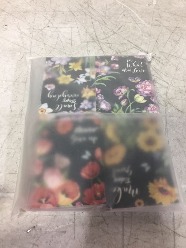 Photo 2 of 48 Pack Christian Notebooks Bible Verse Floral Small Pocket Journal Inspirational Notepads for Women School Office Home Travel Supplies, 3.15 x 4.92 Inch, 8 Style
