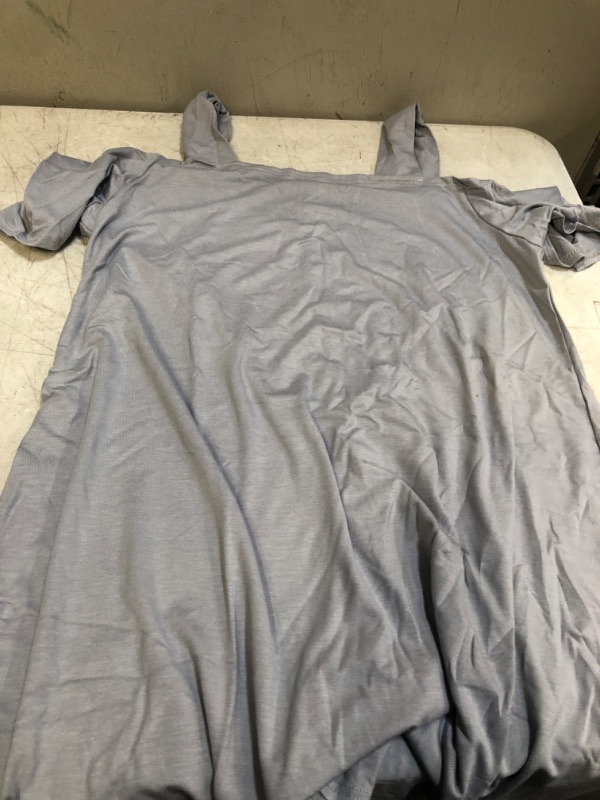 Photo 1 of GREY WOMENS BLOUSE
LARGE