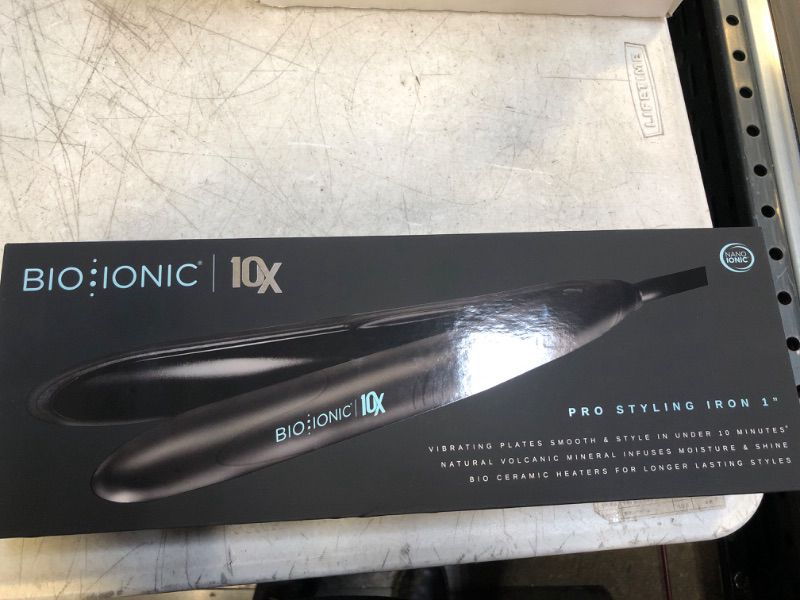 Photo 2 of 338765 1 in. Unisex 10X Pro Iron Styling Tool
[[OPENED FOR PHOTOS]]