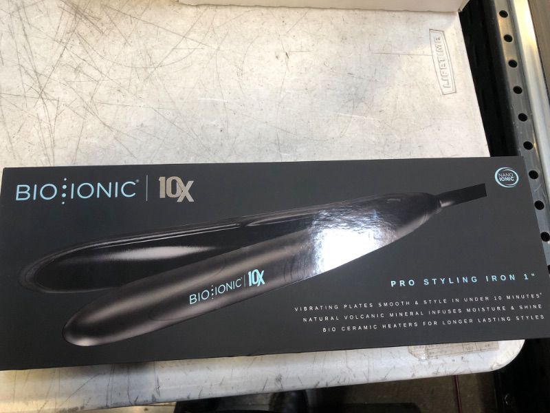 Photo 1 of 338765 1 in. Unisex 10X Pro Iron Styling Tool
[[OPENED FOR PHOTOS]]
