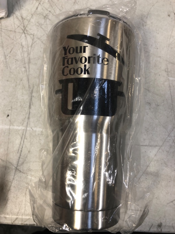 Photo 1 of 'YOUR FAVORITE COOK' TUMBLER