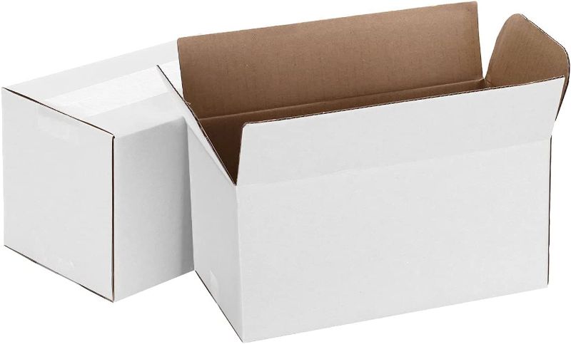 Photo 1 of 25 pack Shipping Cardboard Boxes,White Box Mailer,Small Corrugated Cardboard Boxes for Small Business Mailing Packaging.
++STOCK PHOTO MAY DIFFER FROM PRODUCT++