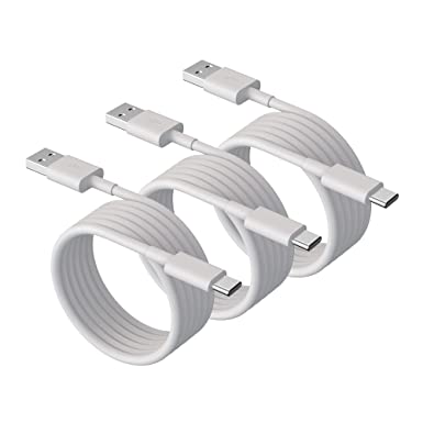 Photo 1 of Hrbzo USB C Cable 3FT 3-Pack USB C Charging Cable USB Type C Cable Fast Charging Compatible with Samsung Galaxy S21, Huawei Mate 40 and More(White) Not Support iPad ?MotorolaCharging
3 CT