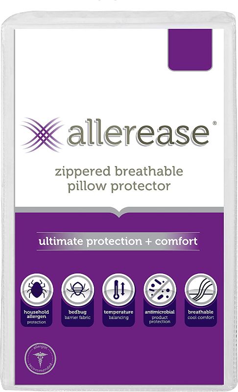 Photo 1 of AllerEase Ultimate Pillow Protector, King