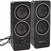 Photo 1 of Amazon Basics AC Powered PC Multimedia External Speakers