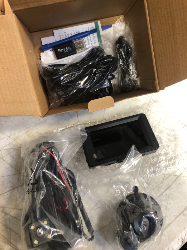 Photo 1 of Dash Cam Front and Rear Camera, Car Camera Dash Cam 1080P FHD Dash Camera 3"IPS Screen Dashboard Camera Night Vision,170°Wide Angle Motion Detection Parking Monitor G-Sensor Car Dash Cam(with SD Card)