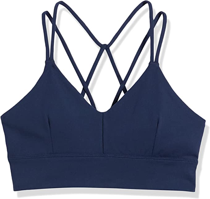 Photo 1 of Core 10 Women's Spectrum Strappy Longline Plunge Yoga Sports Bra - XL -