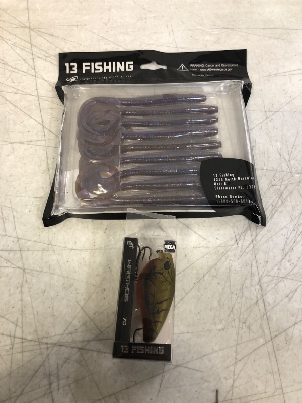 Photo 1 of 2PC LOT, FISHING ACCESSORIES 