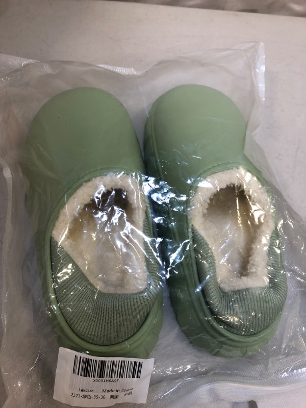 Photo 1 of GREEN SLIPPERS UNISEX 