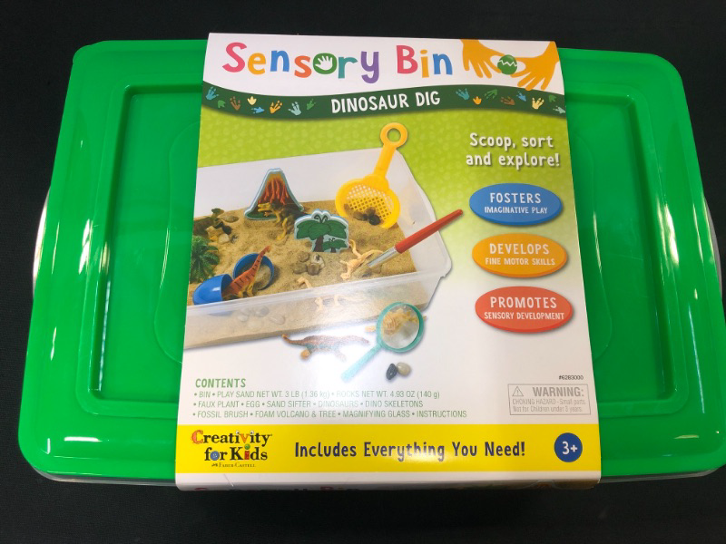 Photo 2 of Creativity for Kids Sensory Bin Dinosaur Dig