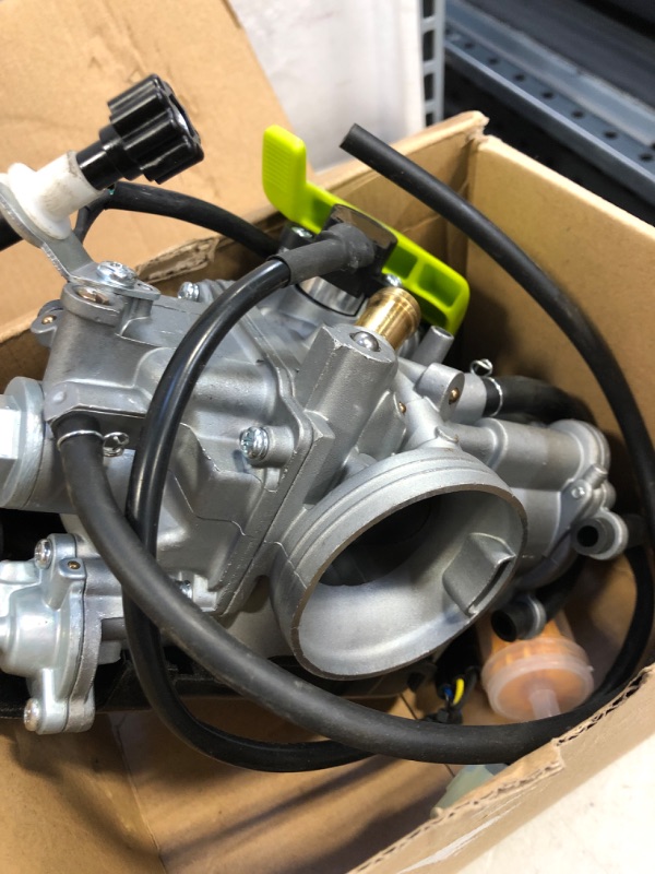 Photo 3 of Carburetor for 2004 2005 Honda TRX450R TRX 450R Carb Assembly Replaces 16100-HP1-673 (unable to test)