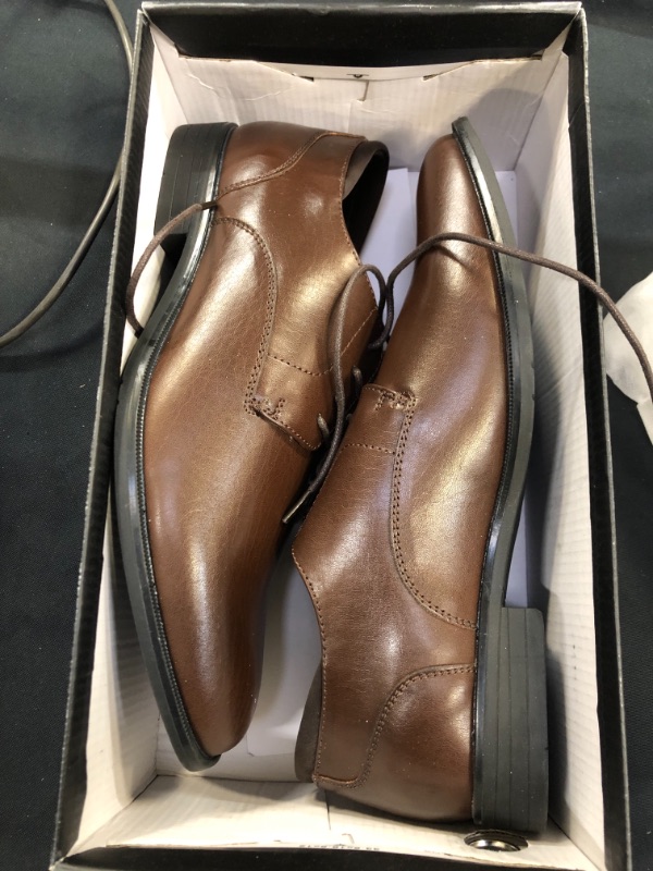 Photo 1 of BRUNO MARC MENS DRESS SHOES BROWN SIZE 9