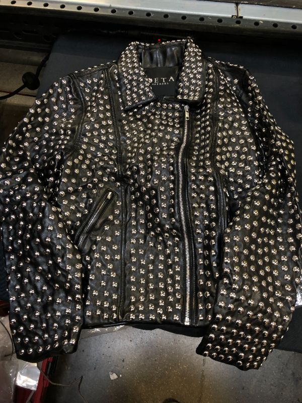 Photo 1 of ETA APPAREL STUDDED JACKET MEDIUM