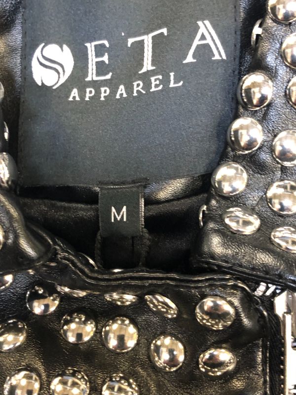 Photo 1 of ETA APPAREL STUDDED JACKET MEDIUM
