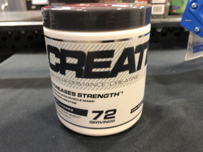 Photo 2 of Cellucor Cor-Performance Creatine Monohydrate for Strength and Muscle Growth, 72 Servings White 72.0 Servings (Pack of 1)---exp date 07-2027