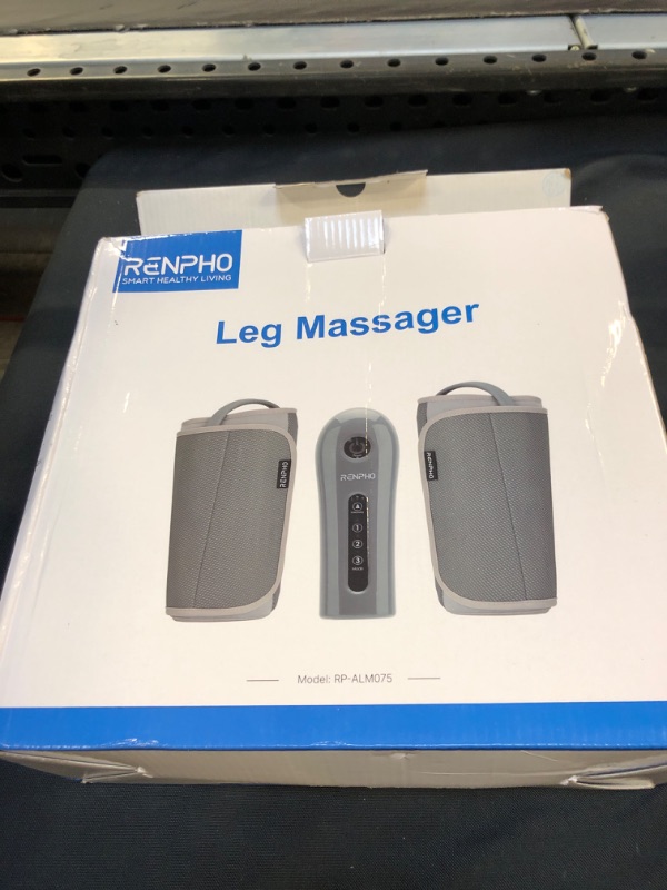 Photo 2 of RENPHO Leg Massager for Circulation, Calf Thigh Massager with 3 Modes 3 Intensities,( USED ITEM ) 