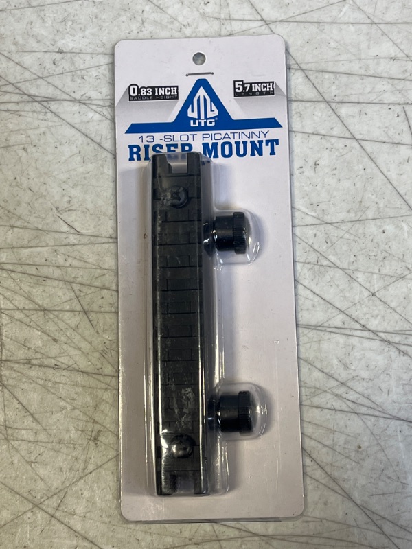 Photo 1 of 13-Slot picatinny riser mount 0.83inch saddle height & 5.7inch length