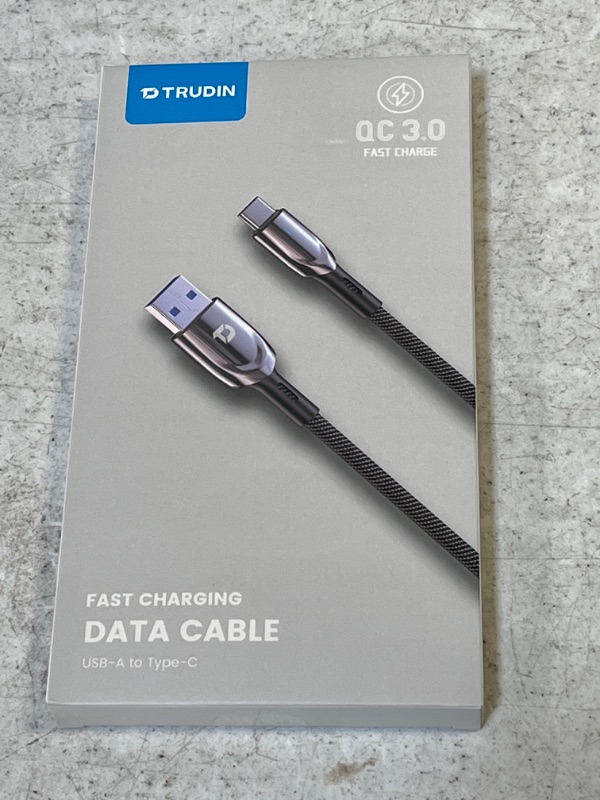 Photo 2 of USB A to Type C Cable, ? 3A Fast Charging ? USB C Charger, Long? 6.6ft ? Nylon Braided Cord Compatible with Samsung Galaxy S10 S9 S20 Plus, Note 10 9, LG V50 G8 G7?A51 A11, Moto, Switch (A to C)
