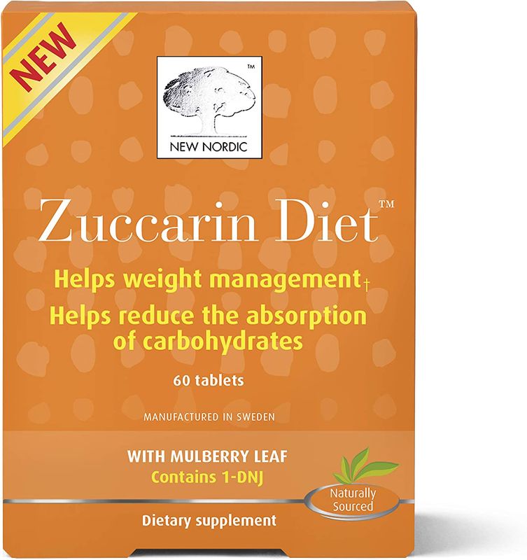 Photo 1 of 2 PACK,. New Nordic Mulberry Zuccarin, 60 Tablets, EXP 04/2024