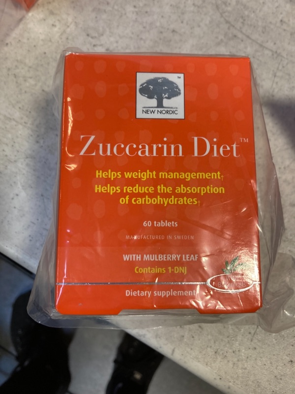 Photo 3 of 2 PACK,. New Nordic Mulberry Zuccarin, 60 Tablets, EXP 04/2024