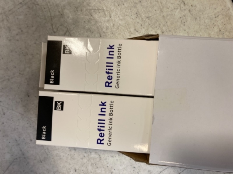 Photo 1 of 2 Color Compatible Refill Ink kit for Canon 250 251 270 271 280 281 PG240 CL241 PG245 CL246 PG210 CL211 1200 2200 Inkjet Cartridge, 2 BLACK BOTTLE
