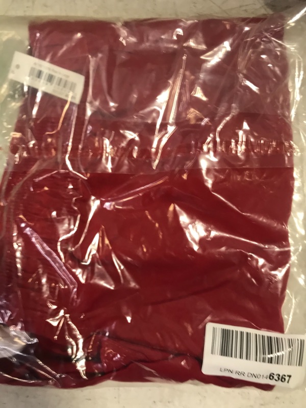 Photo 2 of Amazon Essentials Men's 7" Quick-Dry Swim Trunk X-Large Red
factory sealed package